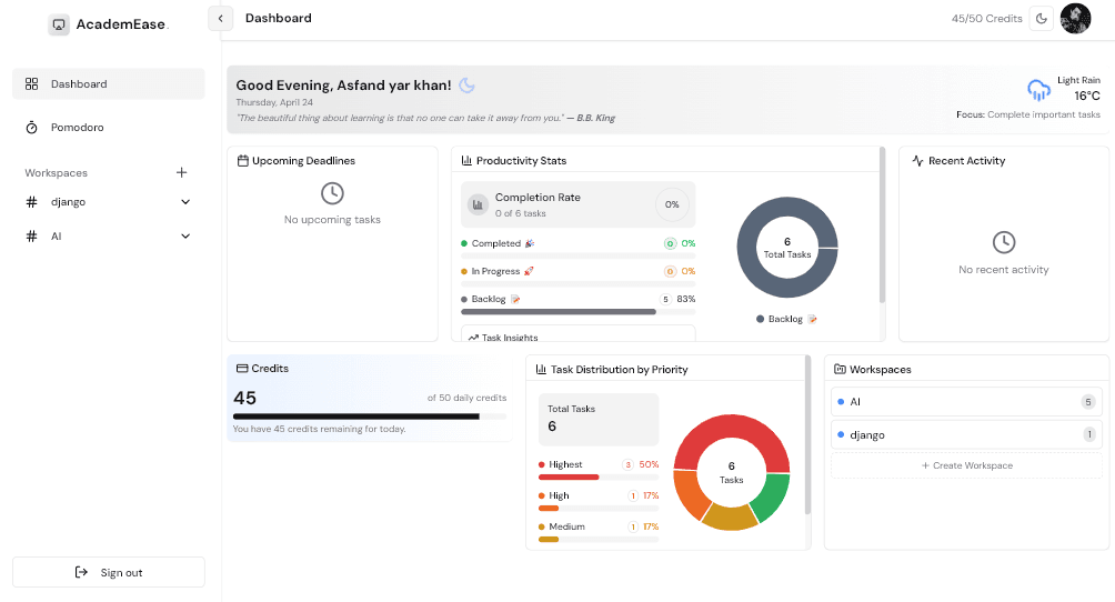 AcademeEase screenshot 4
