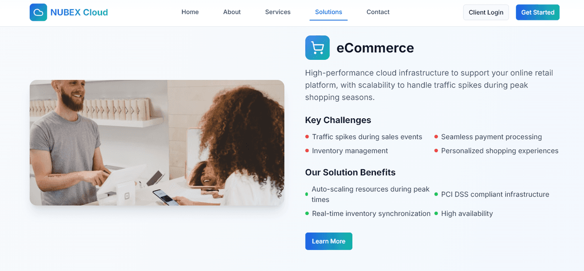 NUBEX CLOUD screenshot 2