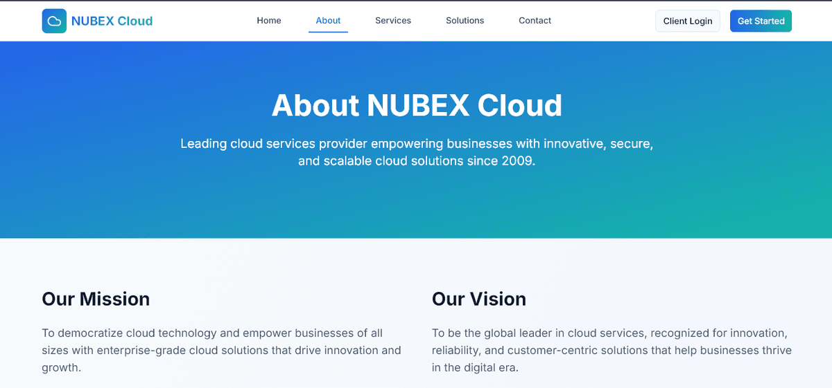 NUBEX CLOUD screenshot 4